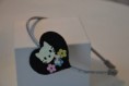 Bandolete cinza forrada, com Hello Kitty
